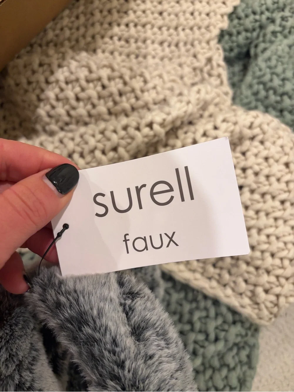 Surell cozy faux